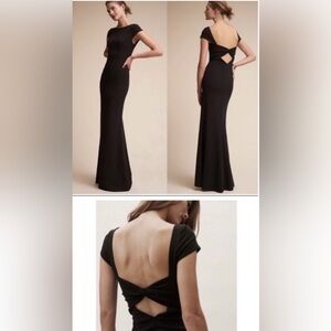 Katie May Midnight Blue Backless Dress, 12